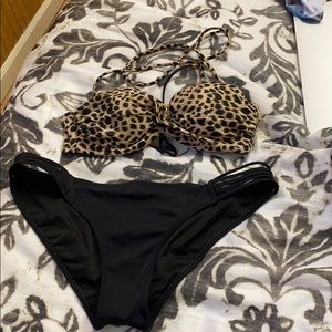 Cheetah print bikini